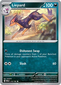 Liepard 115  - Reverse Holofoil SV04 Paradox Rift - Common