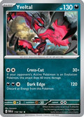 Yveltal 118/182  - Reverse Holofoil SV04 Paradox Rift - Rare