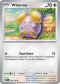 Whismur 148  - Reverse Holofoil SV04 Paradox Rift - Common