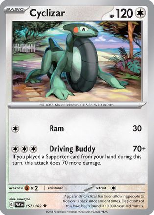 Cyclizar 157/182  SV04 Paradox Rift - Uncommon