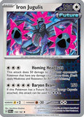Iron Jugulis 158/182  - Holofoil SV04 Paradox Rift - Rare