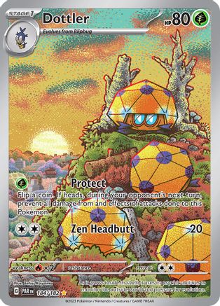 Dottler 184/182  - Holofoil SV04 Paradox Rift - Illustration Rare