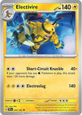 Electivire 054  - Reverse Holofoil SV05 Temporal Forces - Uncommon