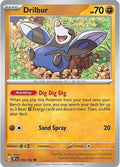 Drilbur 085  - Reverse Holofoil SV05 Temporal Forces - Common