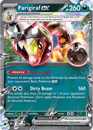 Farigiraf ex 108/162  - Holofoil SV05 Temporal Forces - Double Rare