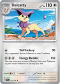 Delcatty 131  - Reverse Holofoil SV05 Temporal Forces - Uncommon