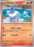 Litwick 036  - Reverse Holofoil SV06 Twilight Masquerade - Common
