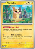 Morpeko 072  - Reverse Holofoil SV06 Twilight Masquerade - Uncommon