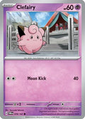 Clefairy 078  - Reverse Holofoil SV06 Twilight Masquerade - Common