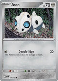 Aron 120  - Reverse Holofoil SV06 Twilight Masquerade - Common