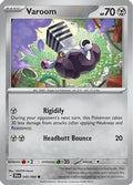 Varoom 043  - Reverse Holofoil SV Shrouded Fable - Common