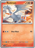 Reshiram 022  - Reverse Holofoil SV07 Stellar Crown - Uncommon