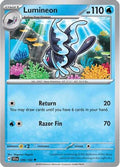 Lumineon 036  - Reverse Holofoil SV07 Stellar Crown - Uncommon