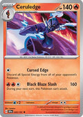 Ceruledge 035/191  - Reverse Holofoil SV08 Surging Sparks - Uncommon