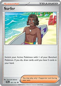 Surfer 187/191  - Reverse Holofoil SV08 Surging Sparks - Uncommon