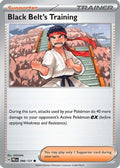 Black Belt's Training 098/131  - Reverse Holofoil SV Prismatic Evolutions - Common