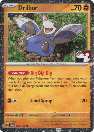 Drilbur 085  - Holofoil Prize Pack Series Cards - Common