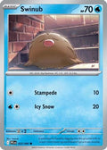 Swinub 023  - Reverse Holofoil ME02 Phantasmal Flames - Common