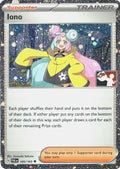 Iono (Cosmos Holo) 185/193  - Holofoil Prize Pack Series Cards - Uncommon