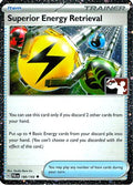 Superior Energy Retrieval (Cosmos Holo) 189/193  - Holofoil Prize Pack Series Cards - Uncommon
