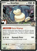 Hop's Snorlax (Cosmos Holo) 117/159  - Holofoil Prize Pack Series Cards - Rare