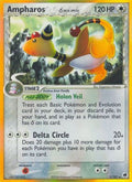 Ampharos (Delta Species)/101  - Holofoil Dragon Frontiers - Holo Rare