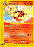 Arcanine  - Reverse Holofoil Aquapolis - Rare