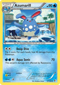 Azumarill  - Reverse Holofoil Boundaries Crossed - Uncommon