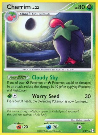 Cherrim 015  Arceus - Rare