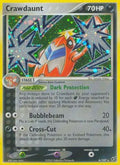 Crawdaunt  - Holofoil Deoxys - Holo Rare