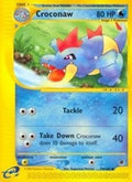 Croconaw/165  - Reverse Holofoil Expedition - Uncommon