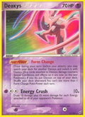 Deoxys (Attack Forme)  - Reverse Holofoil Deoxys - Rare