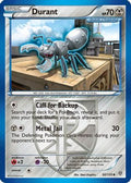 Durant (Team Plasma) (92)  - Reverse Holofoil Plasma Storm - Uncommon