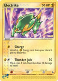 Electrike - 30/109/109  - Reverse Holofoil Ruby and Sapphire - Uncommon