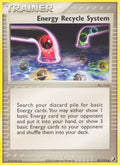 Energy Recycle System  - Reverse Holofoil Unseen Forces - Uncommon