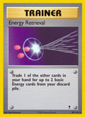 Energy Retrieval/110  - Reverse Holofoil Legendary Collection - Uncommon