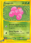 Exeggcute (76) (76) 076  - Reverse Holofoil Aquapolis - Common