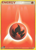 Fire Energy 108  - Reverse Holofoil Ruby and Sapphire - Common