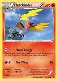 Fletchinder  - Reverse Holofoil XY Base Set - Uncommon
