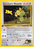 Giovanni's Meowth (43) (43) 043  - 1st Edition Gym Challenge - Uncommon