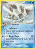 Glalie  - Reverse Holofoil Emerald - Rare