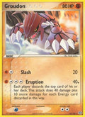 Groudon - 014/106/106  - Reverse Holofoil Emerald - Rare