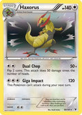 Haxorus  - Reverse Holofoil Noble Victories - Holo Rare