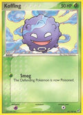 Koffing 062  - Reverse Holofoil Deoxys - Common