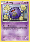 Koffing (57)  - Reverse Holofoil Plasma Storm - Uncommon