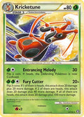 Kricketune 024/102  - Reverse Holofoil Triumphant - Rare