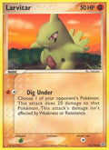 Larvitar  - Reverse Holofoil Emerald - Common