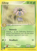 Lileep - 43/100/100  Sandstorm - Uncommon