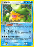 Ludicolo - 010/107/107  - Reverse Holofoil Deoxys - Holo Rare