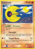 Lunatone  - Reverse Holofoil Deoxys - Uncommon
